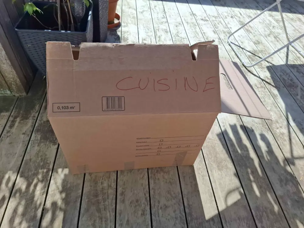 Cartons de déménagement
