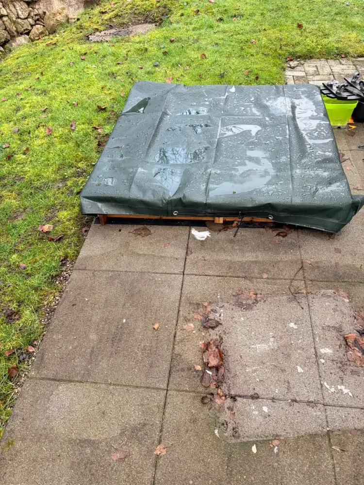 Sandkasten zu verschenken