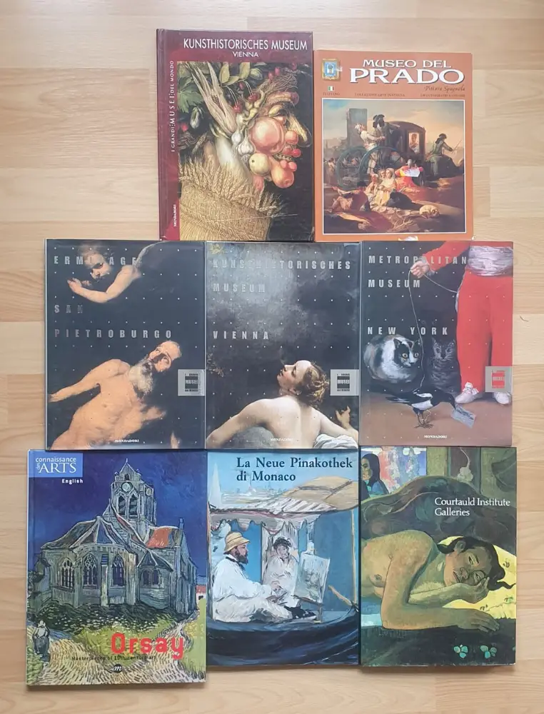 Bücher auf Italienisch (Kunst) - libri in italiano (arte)