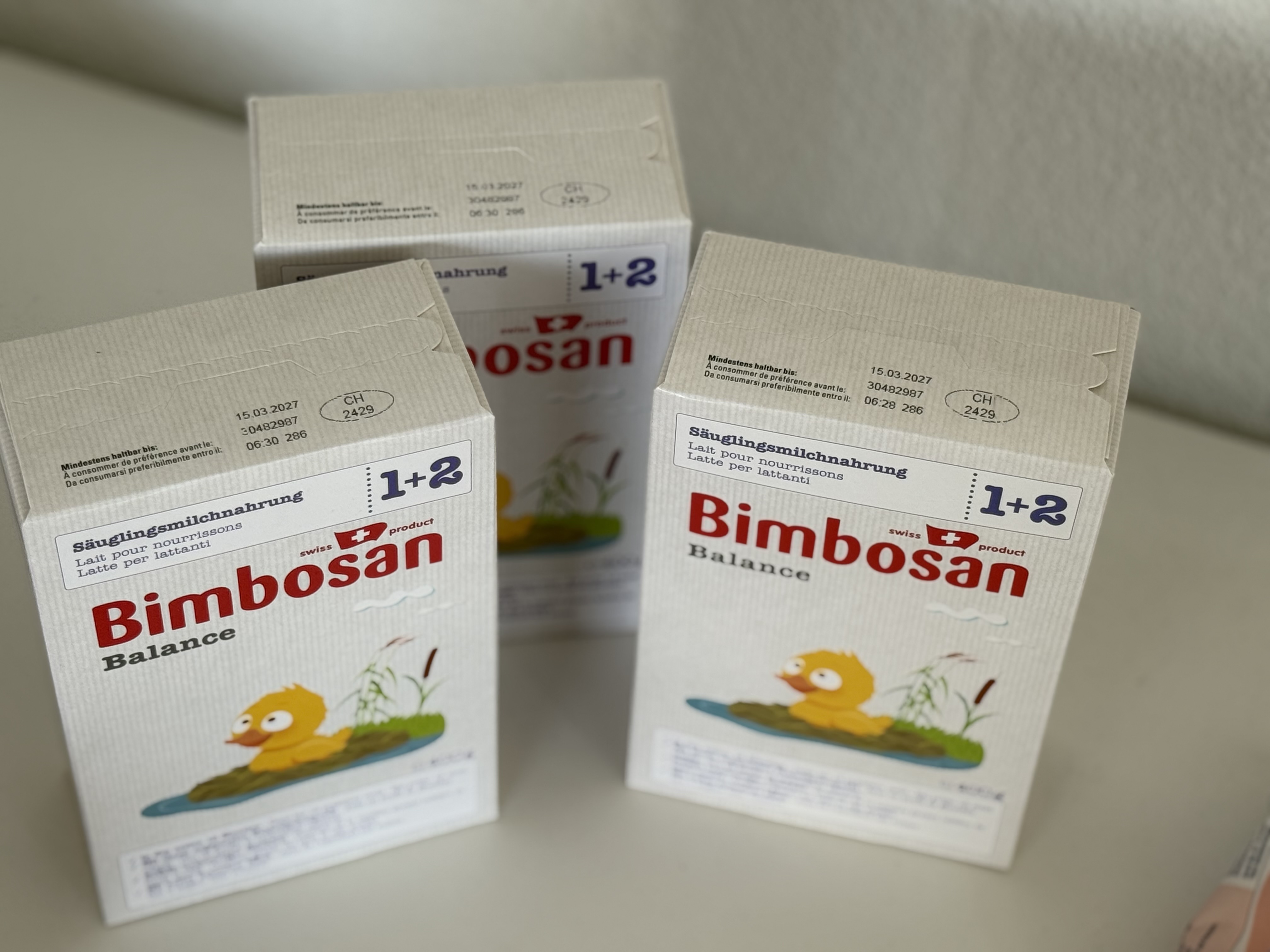 GRATIS Drei Packungen Bimbosan Balance