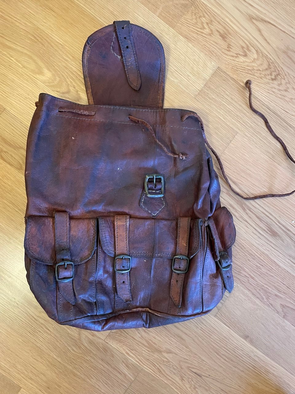 Kleiner Lederrucksack