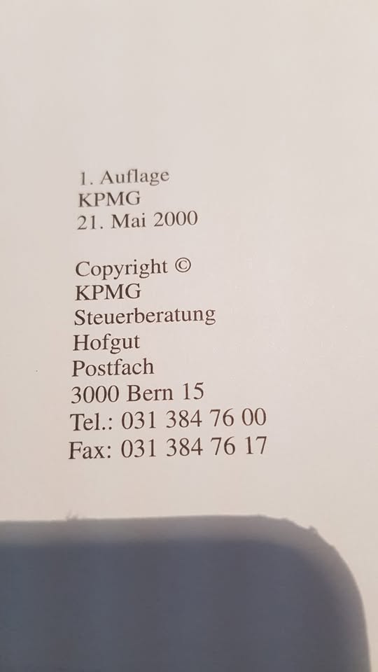 Steuergesetz Kanton Bern 2001 - GRATIS
